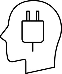 Fototapeta premium Emotional state. Overwork, burnout, stress icons set. Burnout concept, mental health, work life balance vector illustration