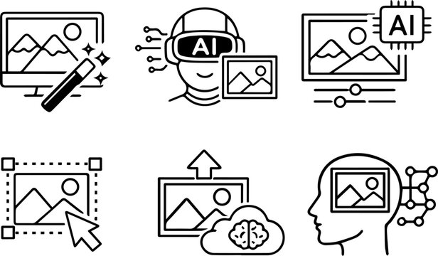 Artificial intelligence visual generation tools
