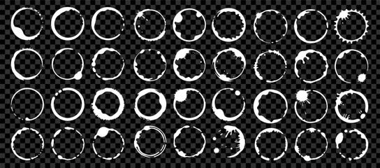 Dotted Circle Loading Indicators Set Modern Progress UI Elements Vector Collection