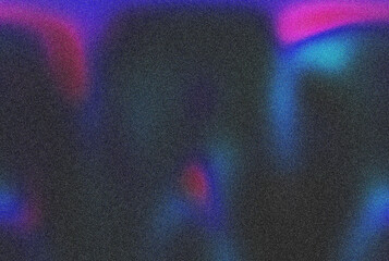 Abstract trendy colorful gradient noisy grain background texture