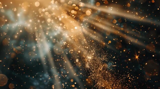 Video A sunny spot amidst a cloudy sky, ideal for adding warmth and light to your or presentation