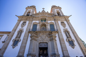 Obraz premium Cabeceiras de Basto church architecture in Braga, Portugal