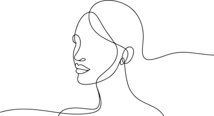 Emphasizes the artistic technique used to create this modern abstract portrait.