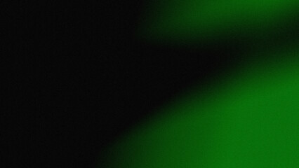 Solid black background with a vibrant green glow in corner. © agustian