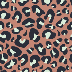 Obraz premium Leopard Seamless Pattern Vector