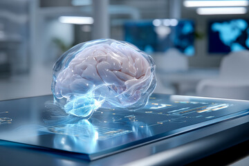 Symbolfoto, Einsatz von Technologie und k&uuml;nstlicher Intelligenz in der Medizin und Forschung, f&uuml;r Diagnose, Analyse, Behandlung, Technologieinnovation, Generative AI