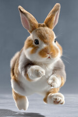 Laufender, Hase Osterhase, Generative AI