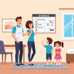 Family Planning And Time Management In The Modern Household Schedule