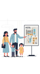 Family Planning Hotel Stay With Interactive Map Presentation
