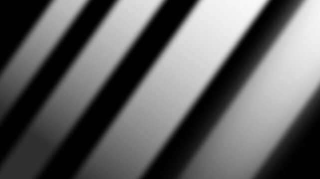 White sunlight rays overlay animation moving diagonally from top to bottom on black background. 4K animated light for cinematic background, light rays effect, highlight, and video editing.