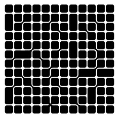 Metaball pattern organic. Circle Shapes Abstract Geometric Dot. Vector