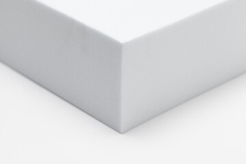 Fototapeta premium White box on white background representing simplicity and authenticity
