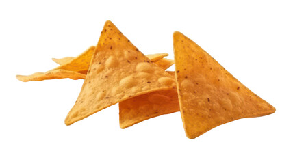  Golden Crispy Tortilla Chips , isolated on white background png.png