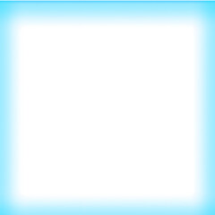 Soft Blue Gradient Border Frame Clean Minimal Glow Edge Design