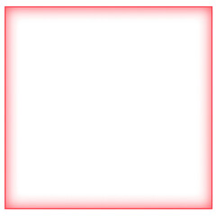 Soft Red Gradient Border Frame Minimal Glow Edge Design