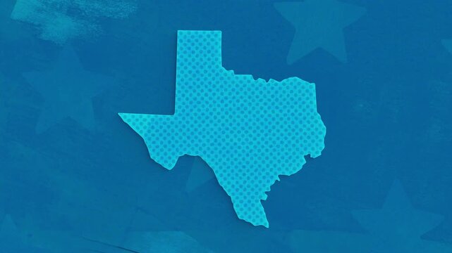 Cartoon Texas State Cutout