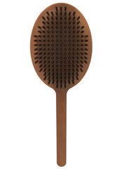 wooden comb isolated png