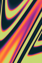 Vibrant Abstract Fluid Waves