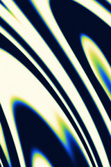 Dynamic Abstract Waves with Luminous Gradients