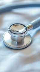 Medical Instrument Resting On Silk