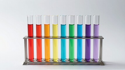Fototapeta premium Test Tube Rainbow