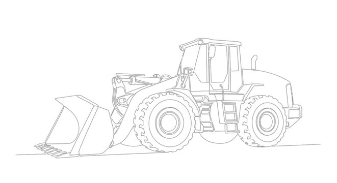 Front Loader Drawig