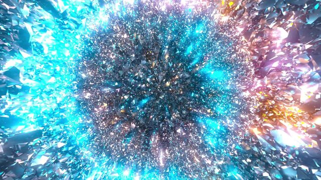 鉱脈　3DCGレンダリング