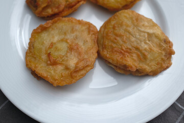 Stuffed Fried Potatoes from Olot Catalonia