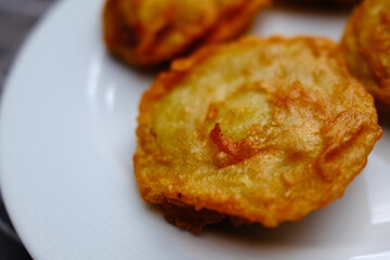 Stuffed Fried Potatoes from Olot Catalonia