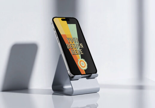 Phone Stand Mockup