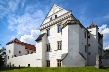 Fototapeta premium Castle in Szydlowiec. Gothic-Renaissance residence, Mazovia, Poland.