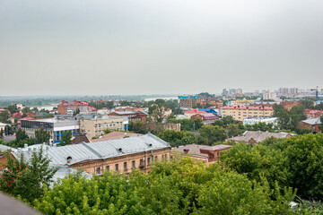 Historic architectural ensemble of first Siberian institute for physical therapy in Tomsk, early 20th century © Dmitrii
