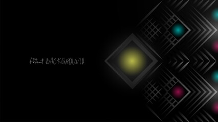 abstract geometric black gradient style background