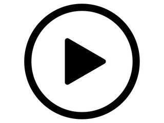 動画再生ボタンのアイコン（マーク）