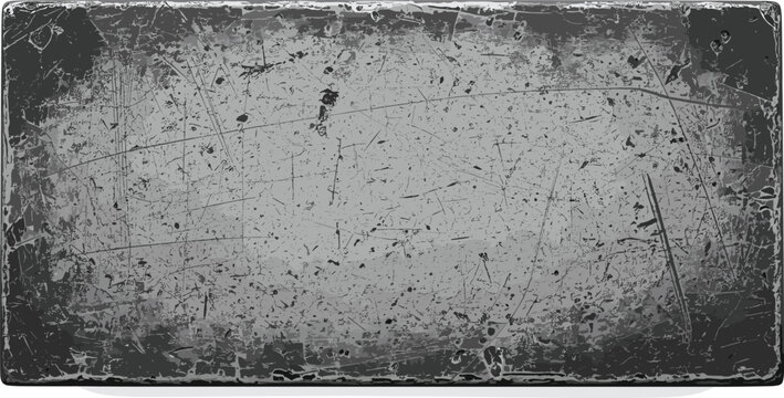 Grunge textured background with scratches and stains viewed from directly above in a close-up shot