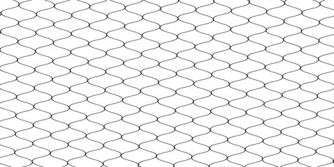 Mesh texture for fishing nets. Seamless pattern for sportswear or soccer goal, volleyball net, basketball hoop, hockey, athletics. Abstract net background for sports © Isma