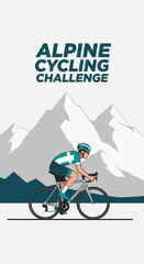Epic Alpine Cycling Challenge Adventure On Scenic Mountain Routes