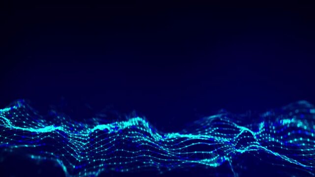 Slow flowing black and white particle vector abstract background, Black abstract tech luxury waves motion background with golden lines. 
Abstract futuristic black background with glowing white dots