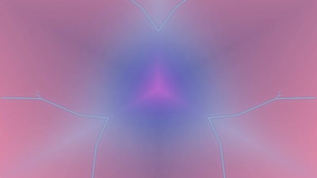 Blurry Purple Shapes on Pink Background.