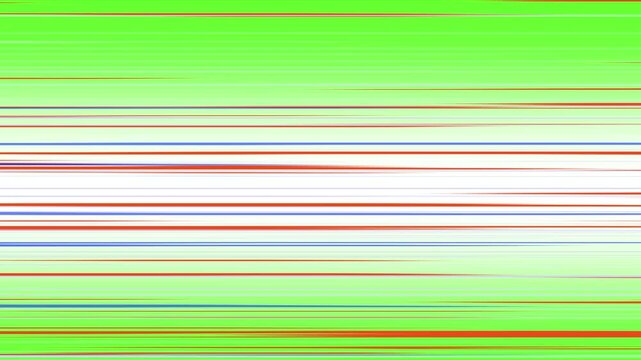 A high-speed motion graphic with vibrant, abstract lines flowing horizontally across the screen.