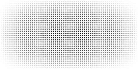 Background with monochrome dotted texture. Polka dot pattern template. vector ilustration