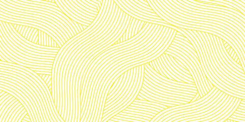 Yellow and white pasta background, abstract geometric pattern of spaghetti.