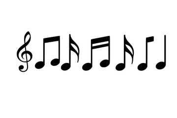 Simple Music Notes Design