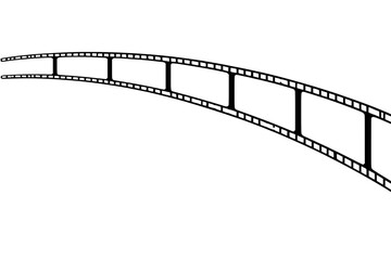 Fototapeta premium Simple Film Strip Design