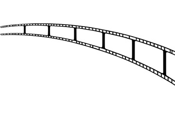 Fototapeta premium Simple Film Strip Design