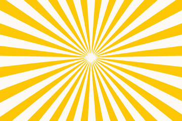 Obraz premium Simple Yellow Burst Design