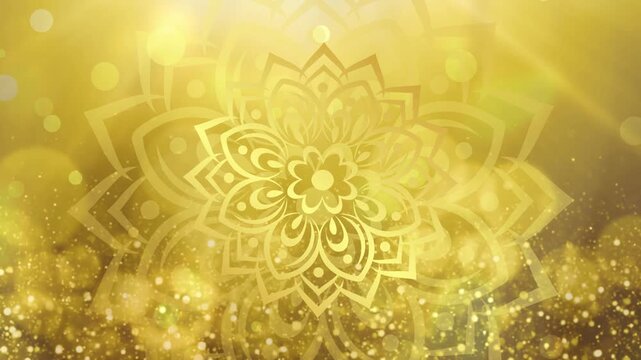Islamic background animation, Ramadan footage background, Eid animation background with mandala art.