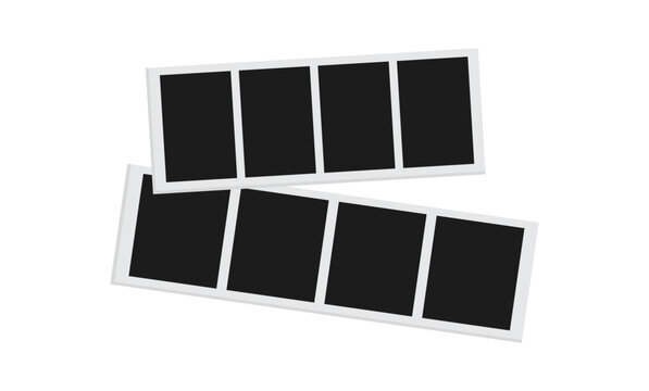 photobooth frame border album empty frame illustration clipart