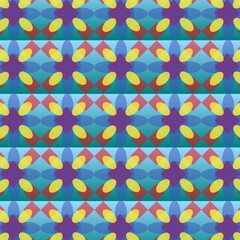 Abstract geometric seamless pattern.