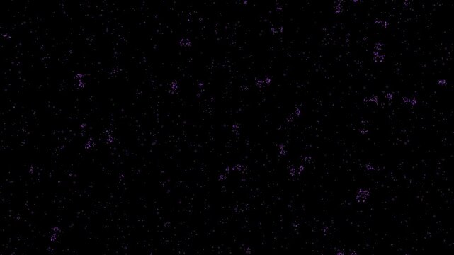  Purple cellular automaton evolving pattern